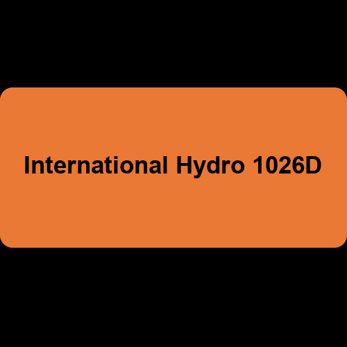 International Hydro 1026D
